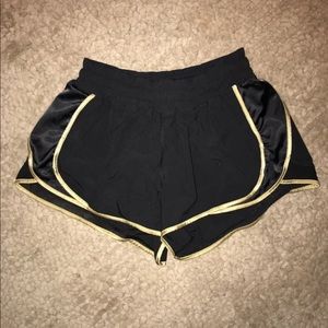 Black lululemon shorts